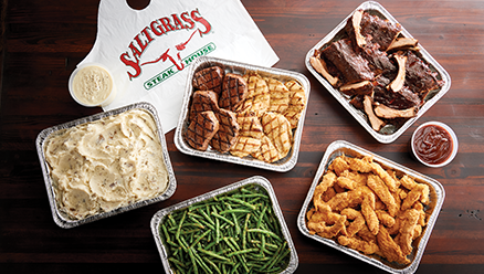 Family Meals are available for To-Go & Delivery!