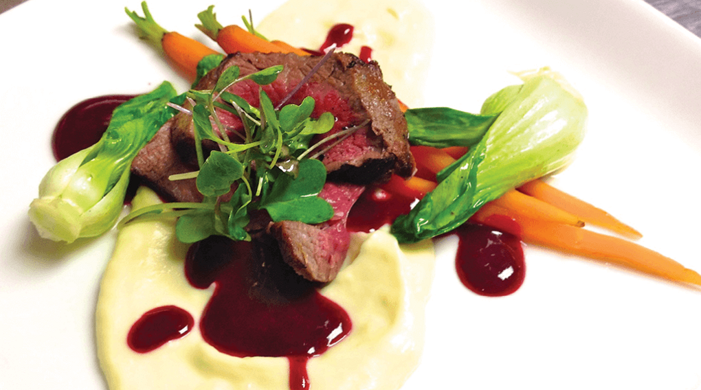 Tenderloin With Blackberry