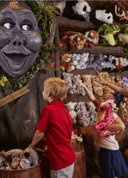 Rainforest cafe stuffed animals 2025