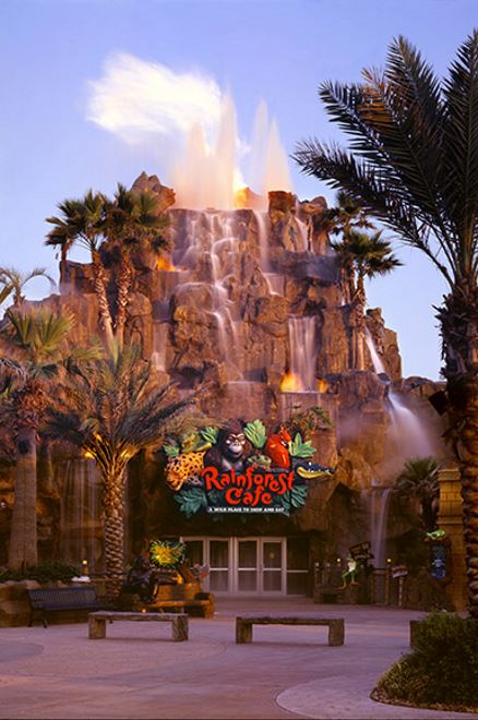 Rainforest Cafe Exterior Shot