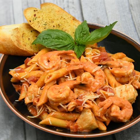Chicken & Shrimp Diablo